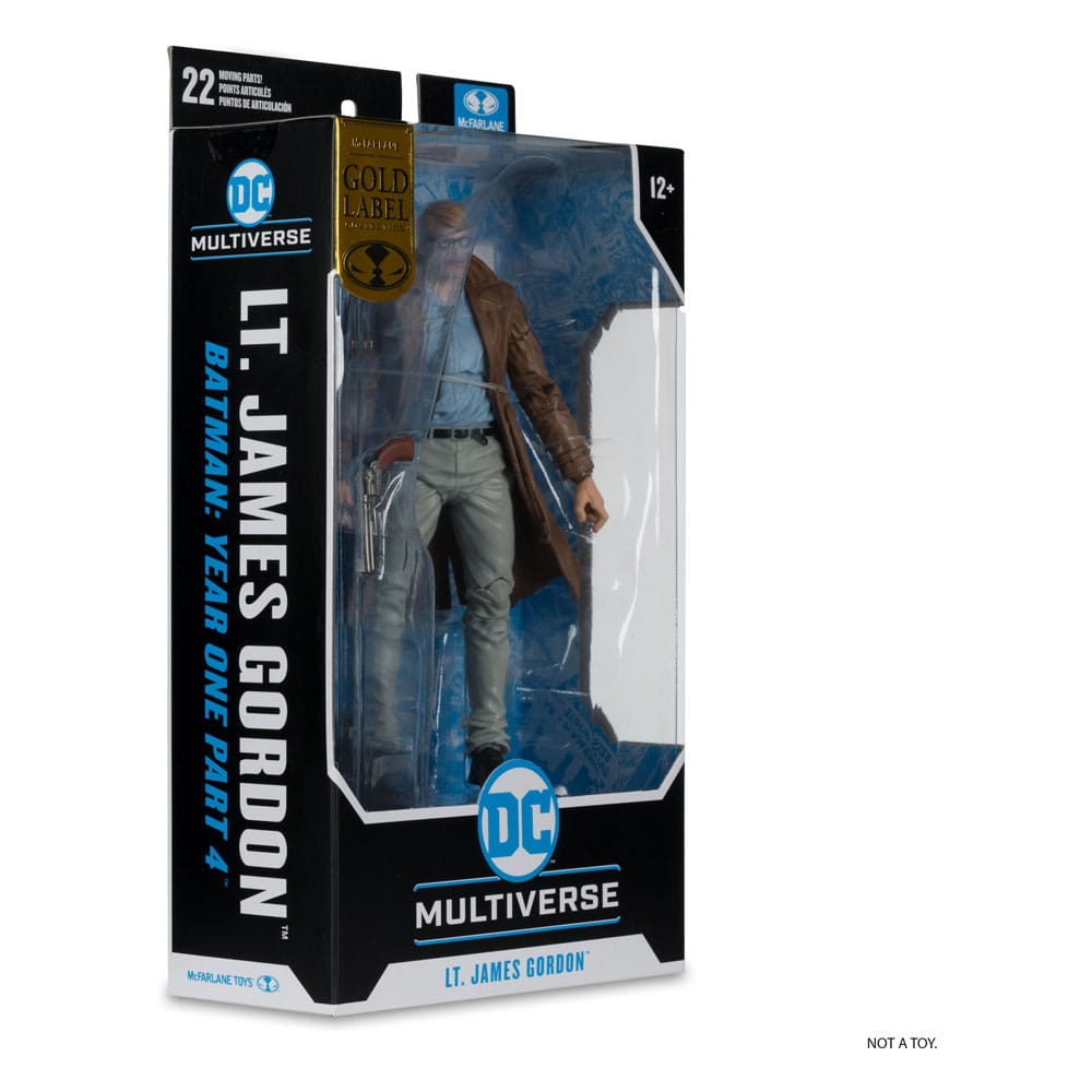 Batman Year One (Part 4) DC Multiverse Figura Lt. James Gordon (Gold Label) 18 cm