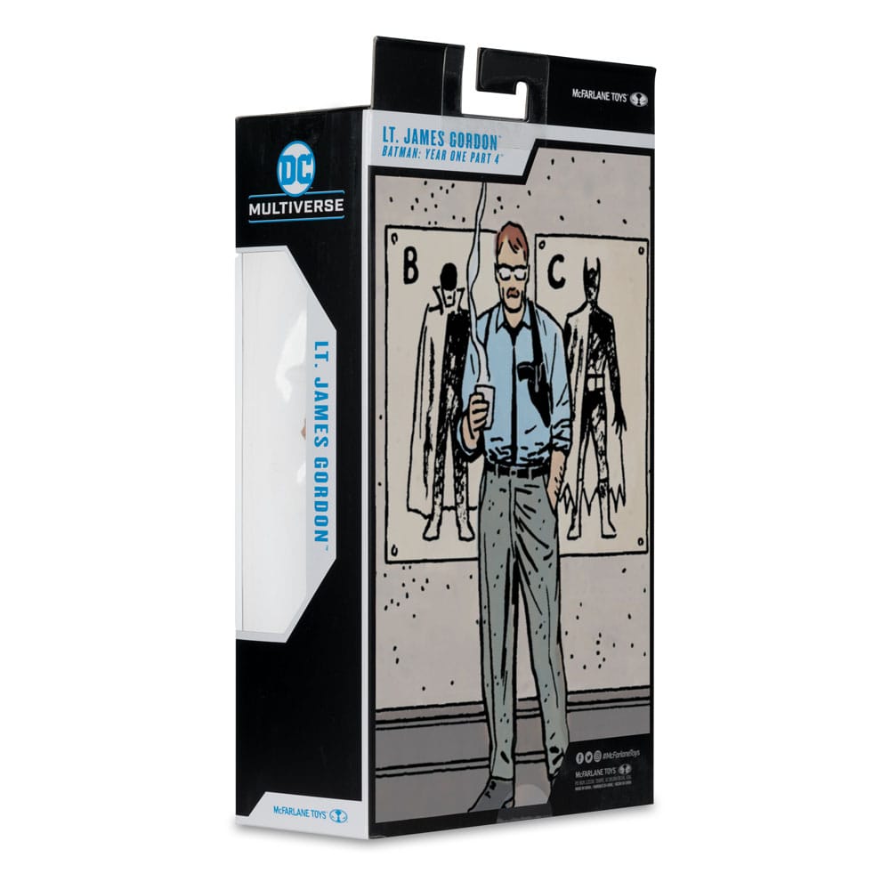 Batman Year One (Part 4) DC Multiverse Figura Lt. James Gordon (Gold Label) 18 cm