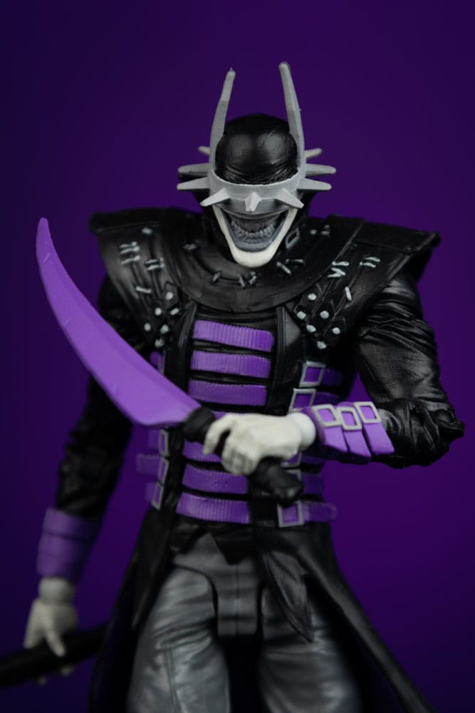 DC Multiverse Figura The Batman Who Laughs (B&W with accent) (Gold Label) 18 cm