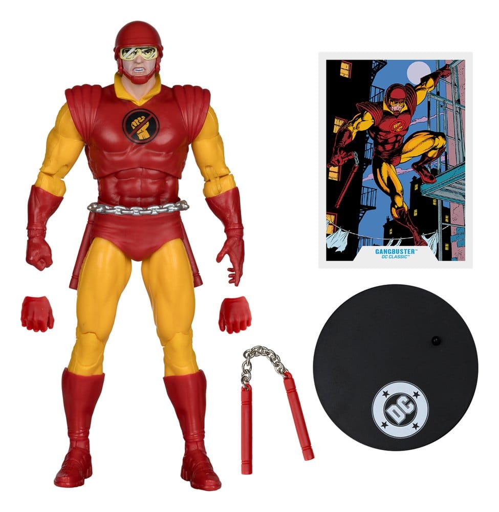 DC Multiverse Figura Gangbuster (DC Classic) (Red Platinum Edition) 18 cm