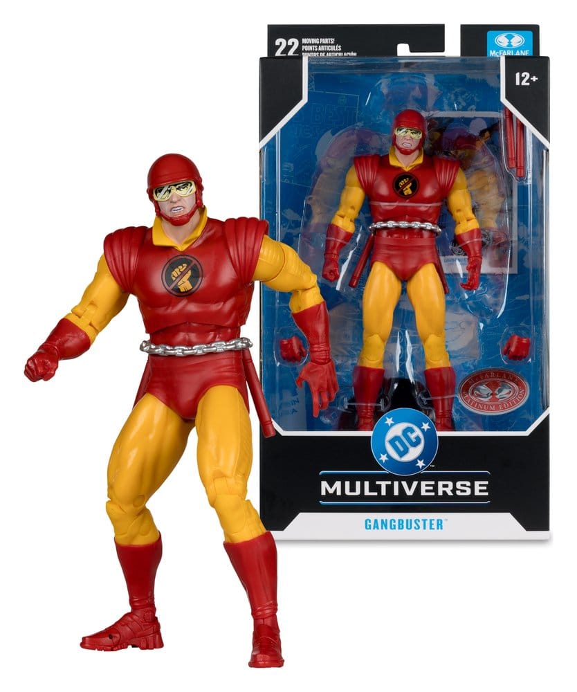 DC Multiverse Figura Gangbuster (DC Classic) (Red Platinum Edition) 18 cm