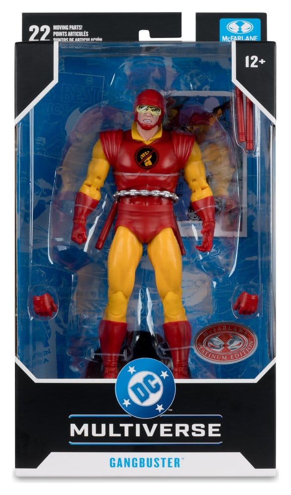 DC Multiverse Figura Gangbuster (DC Classic) (Red Platinum Edition) 18 cm