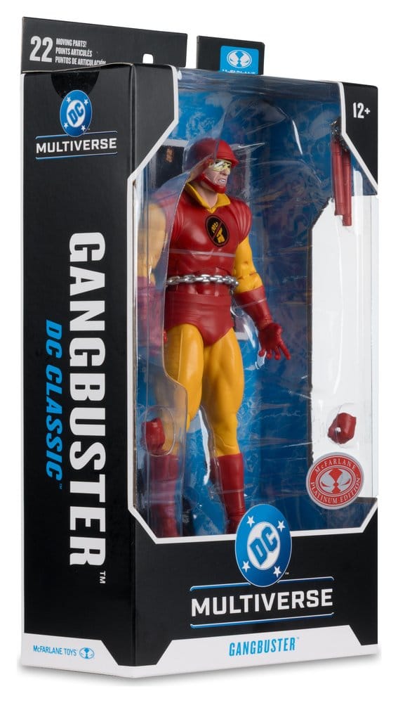 DC Multiverse Figura Gangbuster (DC Classic) (Red Platinum Edition) 18 cm