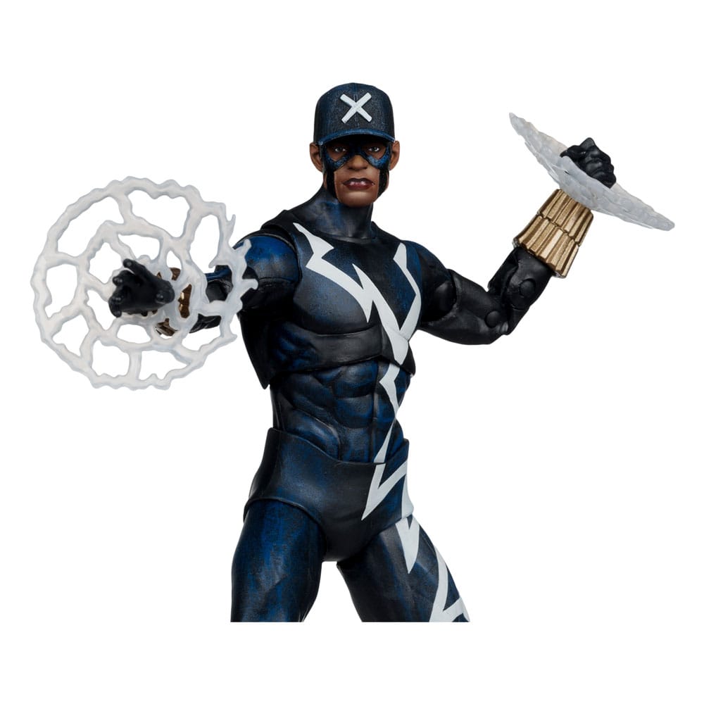 DC Multiverse Figura Static Shock (Trial by Fire) (Gold Label) 18 cm