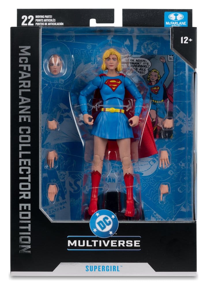 DC MCFARLANE COLLECTOR EDITION WAVE 14 7INCH SUPERGIRL 1ST APP ACTION Figura