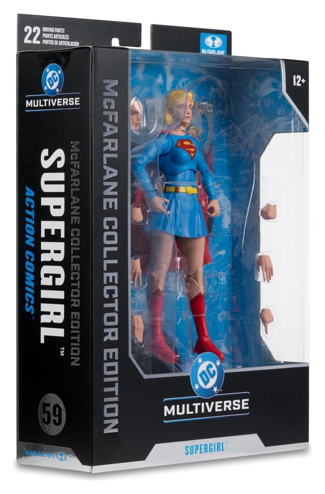 DC MCFARLANE COLLECTOR EDITION WAVE 14 7INCH SUPERGIRL 1ST APP ACTION Figura