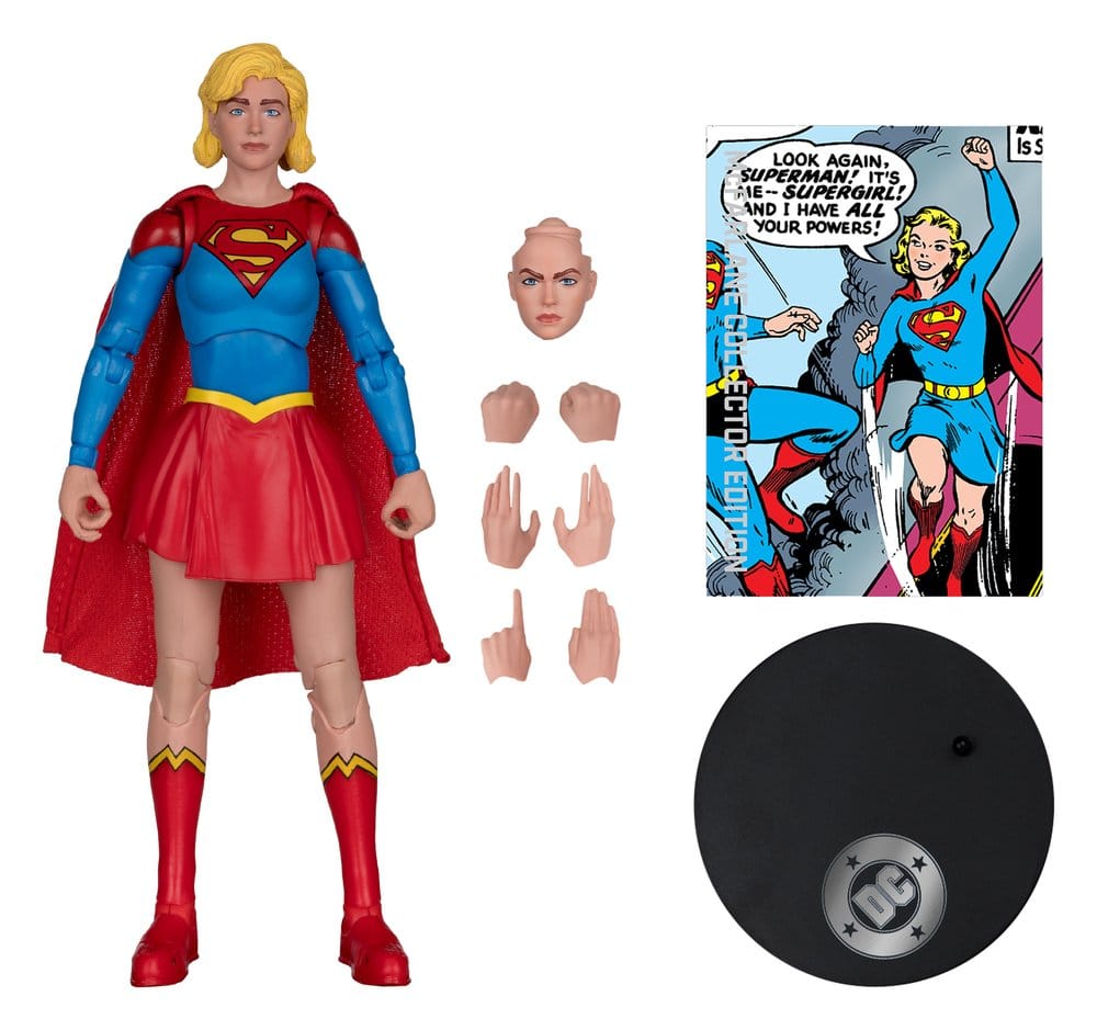 DC MCFARLANE COLLECTOR EDITION WAVE 14 7INCH SUPERGIRL 1ST APP ACTION Figura
