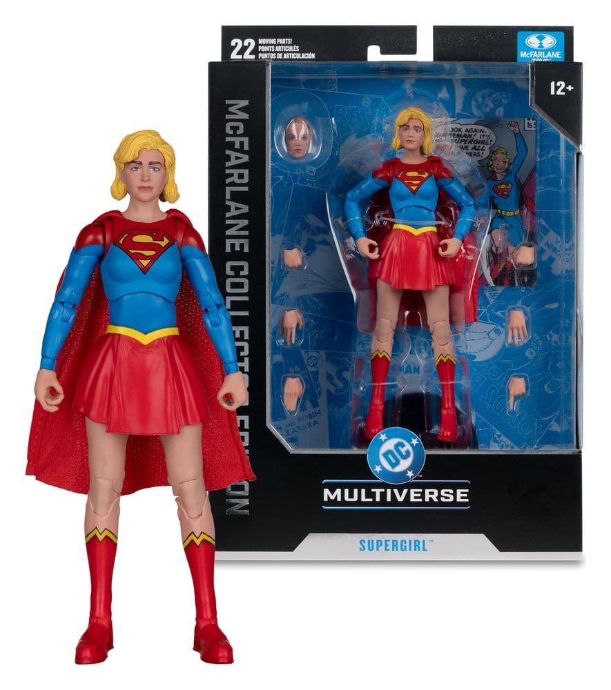 DC MCFARLANE COLLECTOR EDITION WAVE 14 7INCH SUPERGIRL 1ST APP ACTION Figura