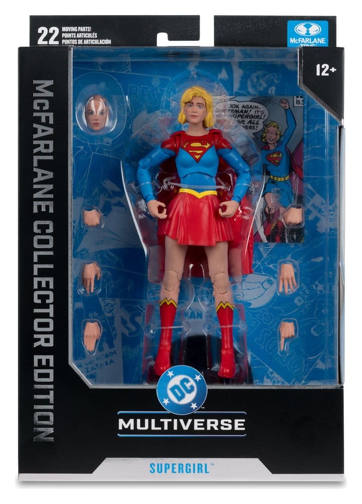 DC MCFARLANE COLLECTOR EDITION WAVE 14 7INCH SUPERGIRL 1ST APP ACTION Figura