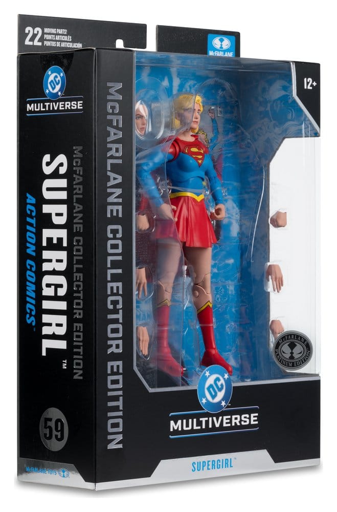 DC MCFARLANE COLLECTOR EDITION WAVE 14 7INCH SUPERGIRL 1ST APP ACTION Figura