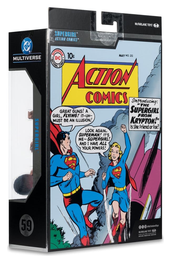 DC MCFARLANE COLLECTOR EDITION WAVE 14 7INCH SUPERGIRL 1ST APP ACTION Figura