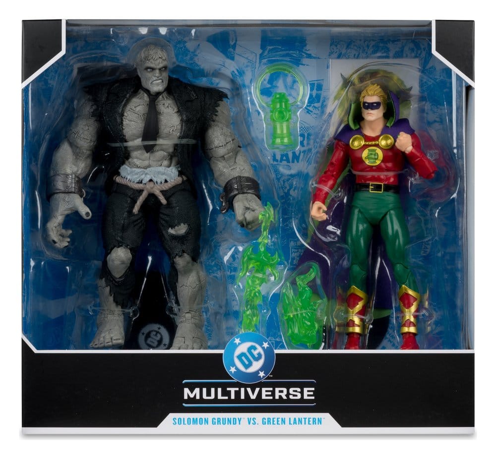 DC Multiverse Figuras de Acción Pack de 2 Solomon Grundy vs Green Lantern 18 cm