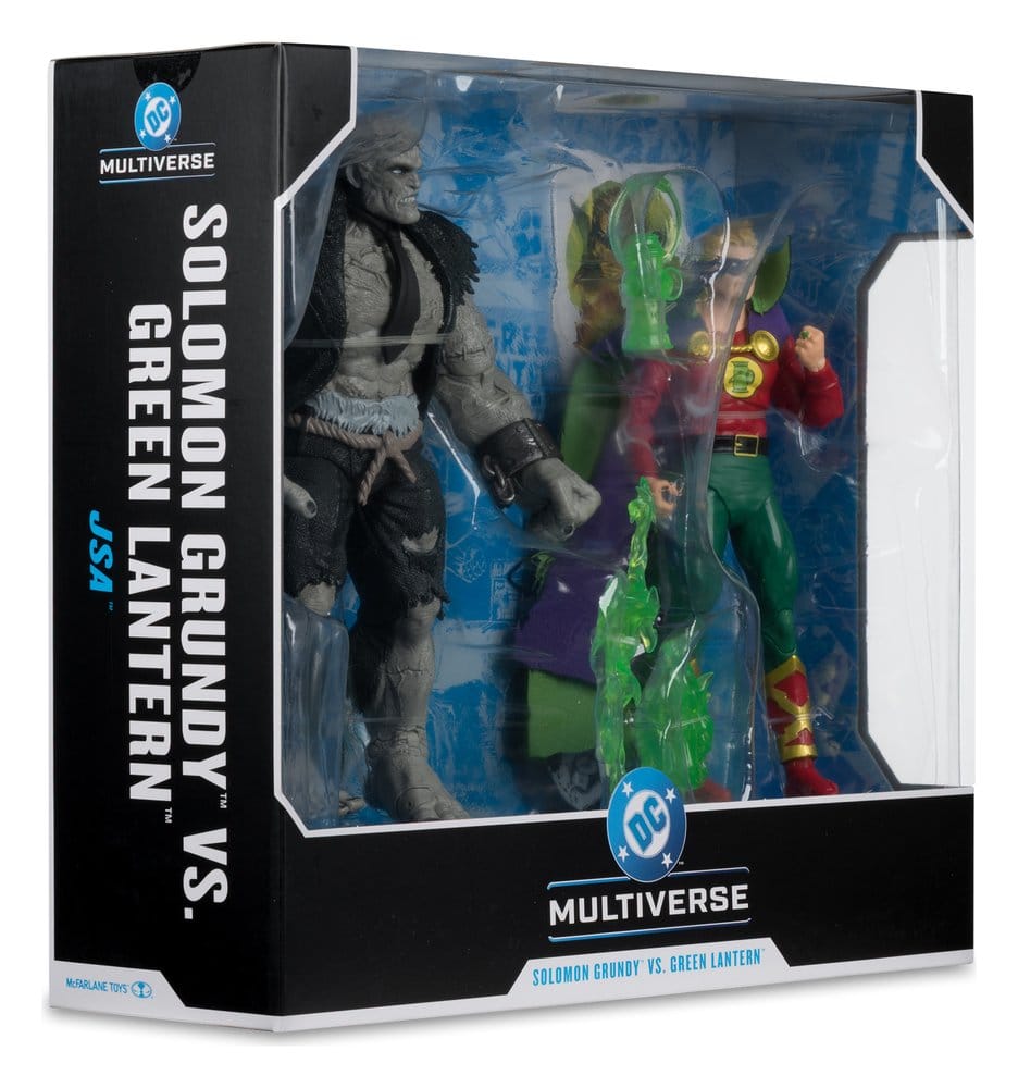 DC Multiverse Figuras de Acción Pack de 2 Solomon Grundy vs Green Lantern 18 cm