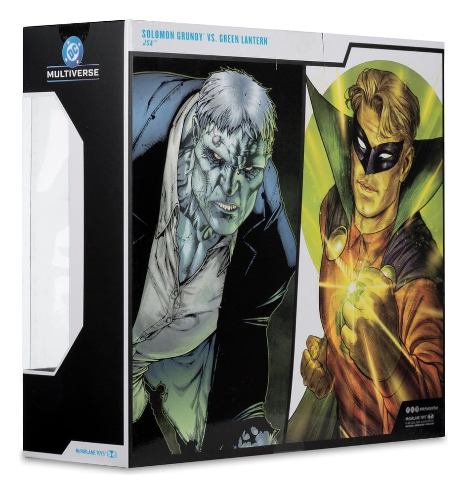 DC Multiverse Figuras de Acción Pack de 2 Solomon Grundy vs Green Lantern 18 cm