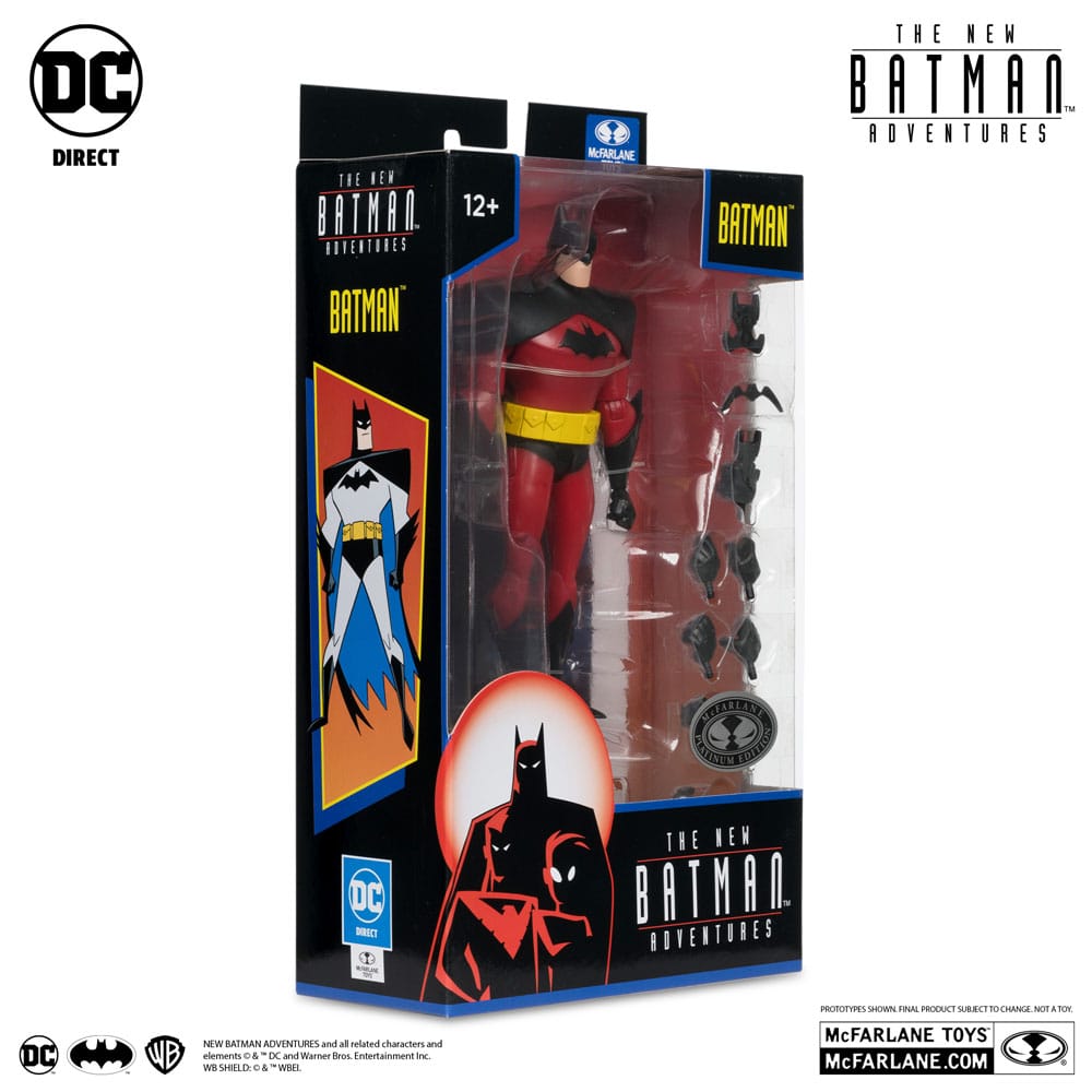 The New Batman Adventure DC Direct 1/6 Figura Batman (Silver) 15 cm