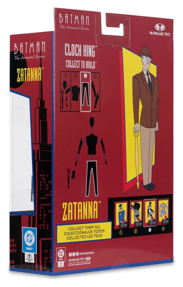 Batman: The Animated Series Build-A DC Direct Figuras Wave 7 Zatanna 15 cm