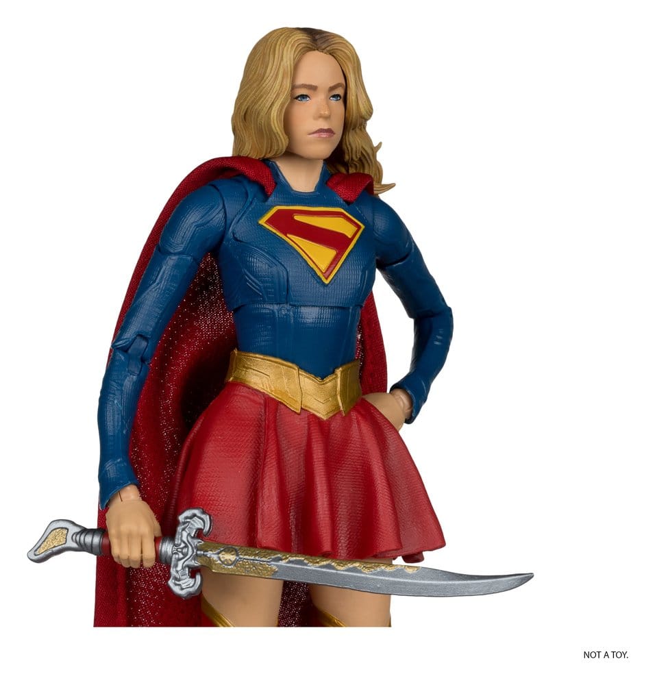 Supergirl (2026) DC Theatrical Deluxe Edition Figura Supergirl & Baby Krypto 17 cm