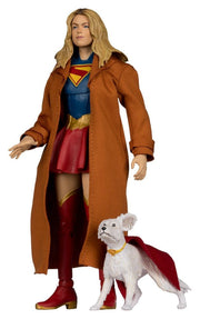 Supergirl (2026) DC Theatrical Deluxe Edition Figura Supergirl & Krypto (Gold Label) 17 cm
