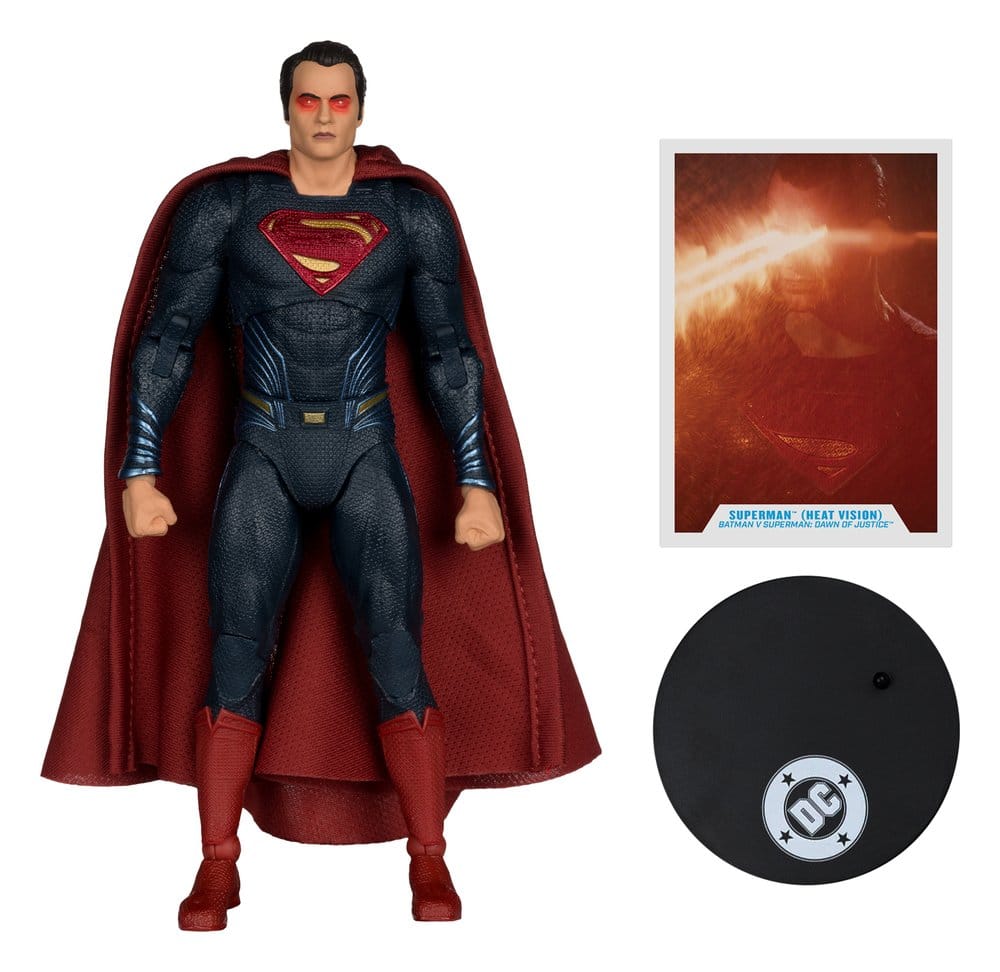Batman v Superman: El amanecer de la justicia (2016) DC Theatrical Edition Figura Superman (Heat Vision) 19 cm