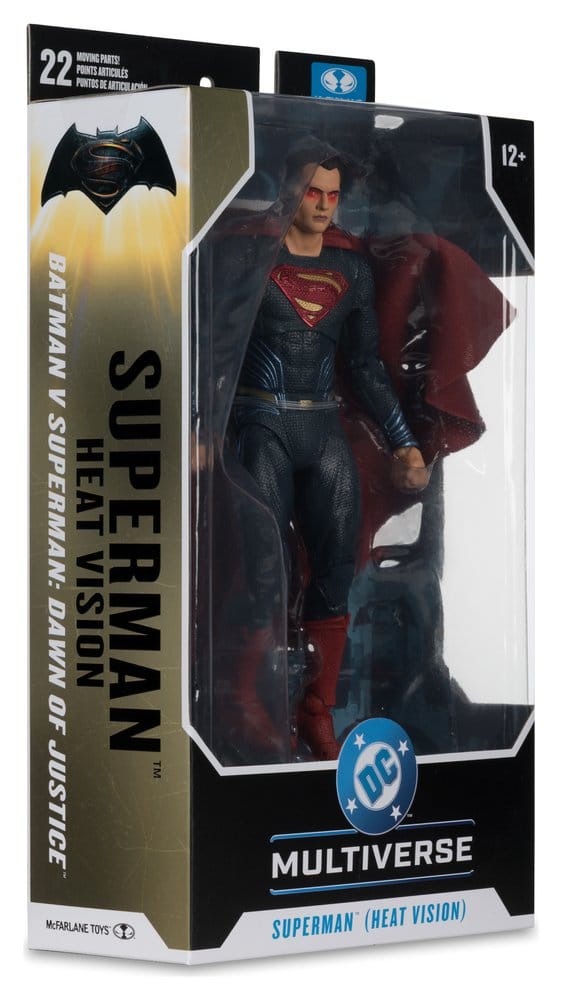 Batman v Superman: El amanecer de la justicia (2016) DC Theatrical Edition Figura Superman (Heat Vision) 19 cm