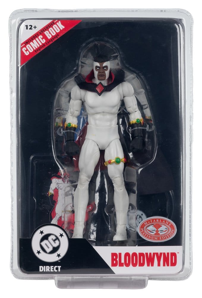 DC Direct Page Punchers Figura Bloodwynd (Justice League #77) (Red Platinum Edition) 18 cm