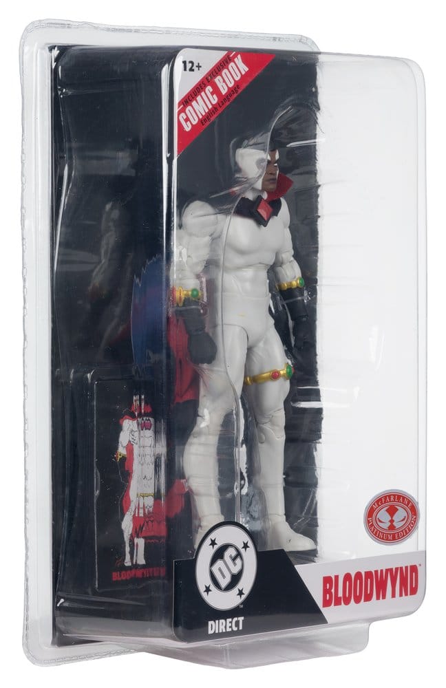 DC Direct Page Punchers Figura Bloodwynd (Justice League #77) (Red Platinum Edition) 18 cm