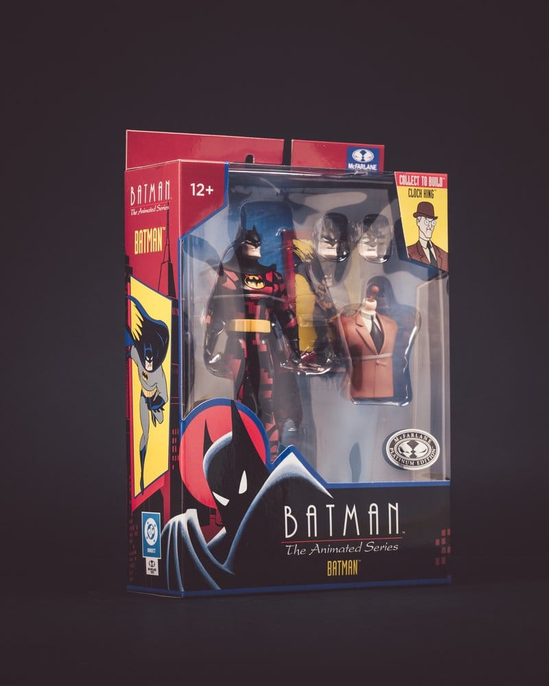 Batman: The Animated Series Build-A DC Direct Figuras Wave 7 Batman (Alternate Expressions) (Platinum Edition) 15 cm