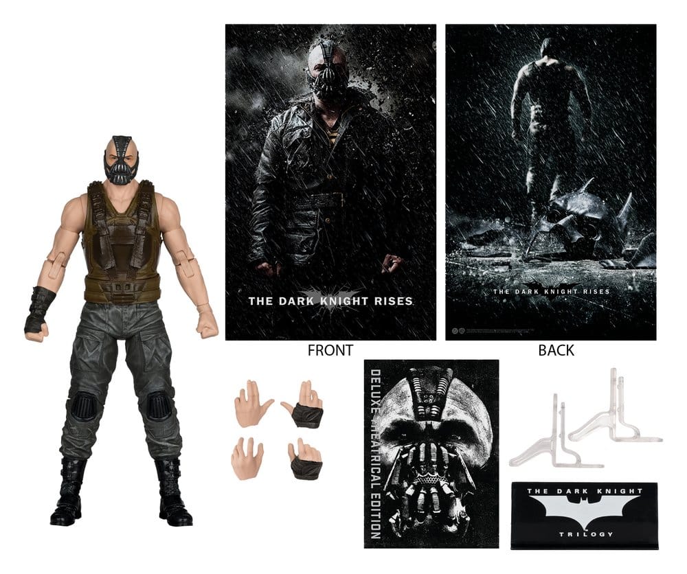 El caballero oscuro: la leyenda renace DC Multiverse Deluxe Theatrical Edition Figura Bane 19 cm