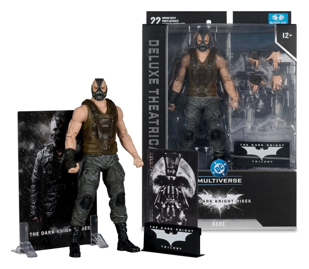 El caballero oscuro: la leyenda renace DC Multiverse Deluxe Theatrical Edition Figura Bane 19 cm