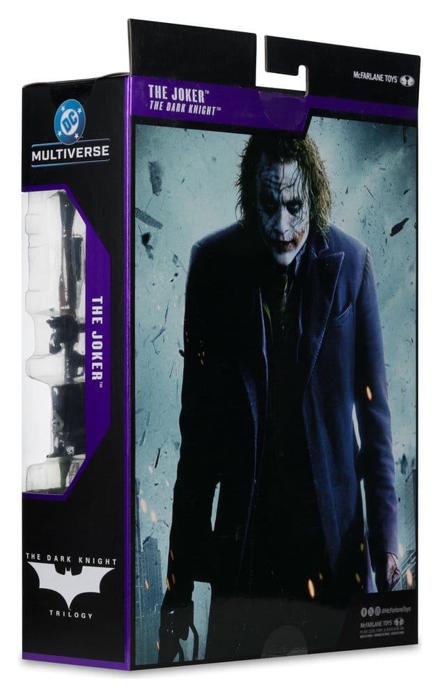 El caballero oscuro DC Multiverse Deluxe Theatrical Edition Figura Joker 18 cm
