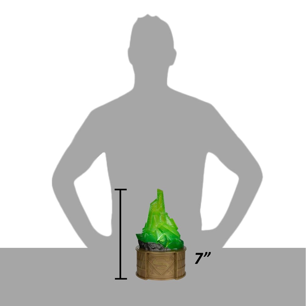 Superman DC Direct Réplica 1/1 Kryptonite Display (Gold Label) 18 cm