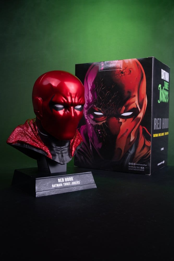 DC Direct Réplica 1/3 Red Hood Cowl (Batman: Three Jokers) 18 cm&nbsp;