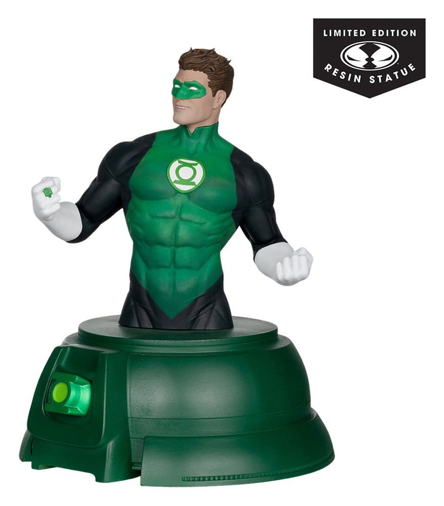DC Direct Green Lantern Busto 1/1 Hal Jordan with Power Ring Prop Replica (Gold Label) 26 cm