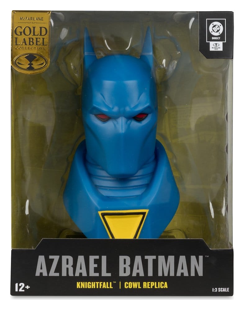 Batman DC Direct Mini-Réplica 1/3 Azrael Batman Máscara (Batman: Knightfall) (Gold Label Collection) 18 cm