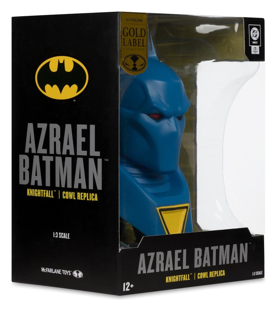 Batman DC Direct Mini-Réplica 1/3 Azrael Batman Máscara (Batman: Knightfall) (Gold Label Collection) 18 cm