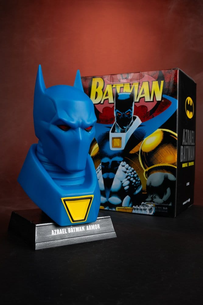 Batman DC Direct Mini-Réplica 1/3 Azrael Batman Máscara (Batman: Knightfall) (Gold Label Collection) 18 cm