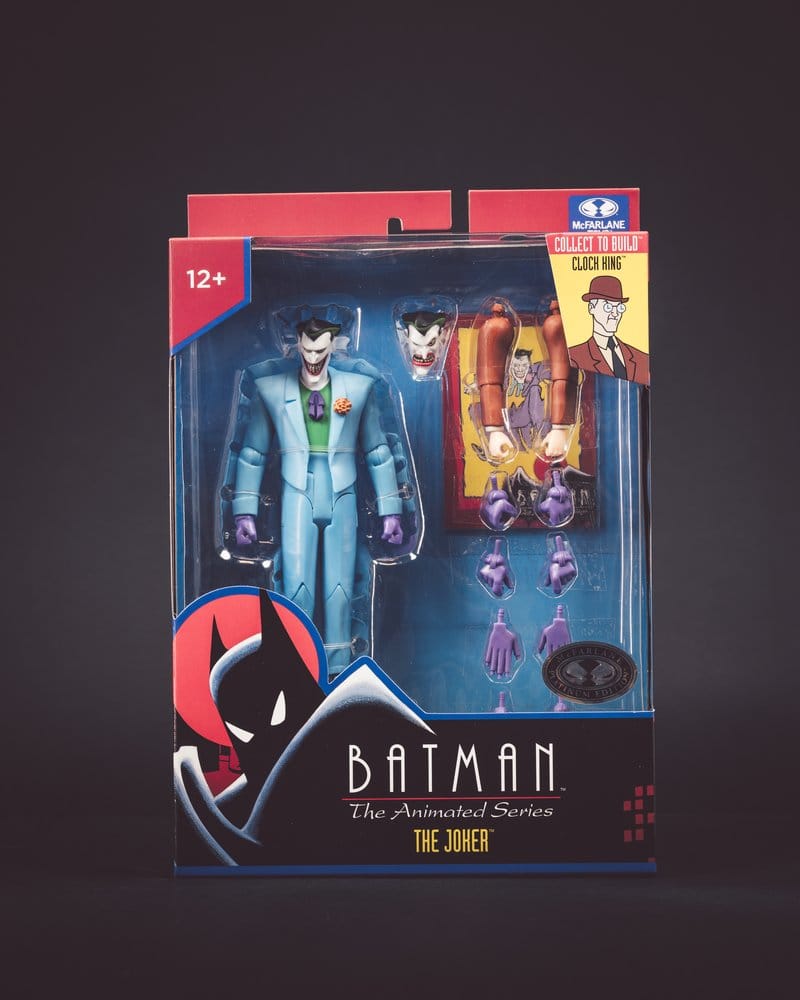 Batman: The Animated Series Build-A DC Direct Figuras Wave 7 Joker (Blue Suit) (Platinum Edition) 15 cm