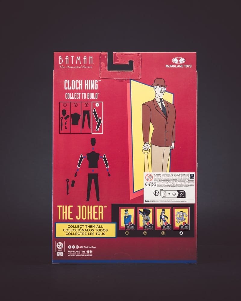 Batman: The Animated Series Build-A DC Direct Figuras Wave 7 Joker (Blue Suit) (Platinum Edition) 15 cm