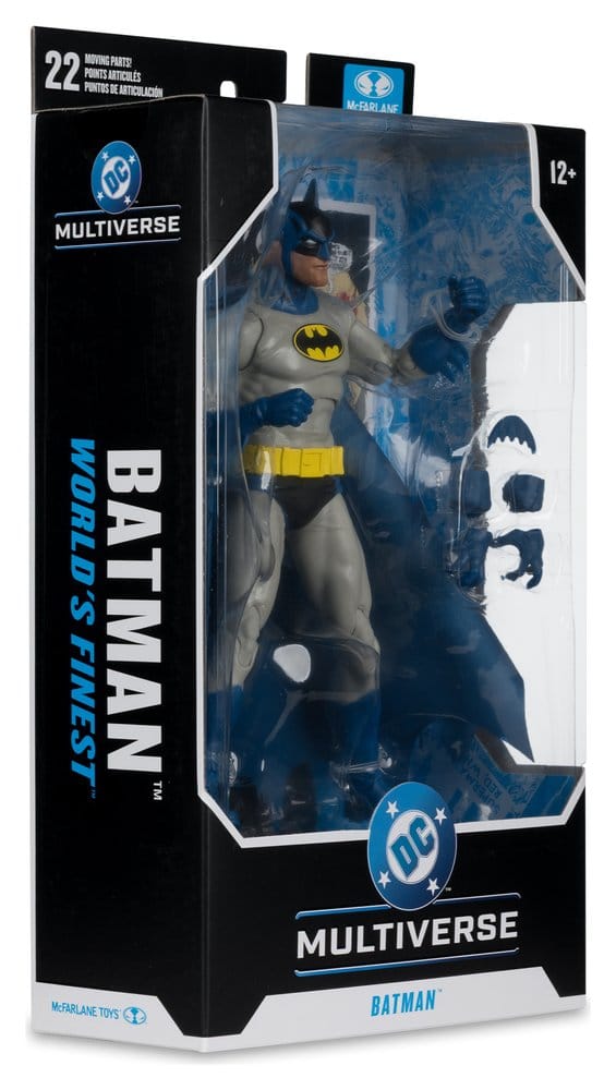 DC Multiverse Figura Batman (World's Finest) 19 cm