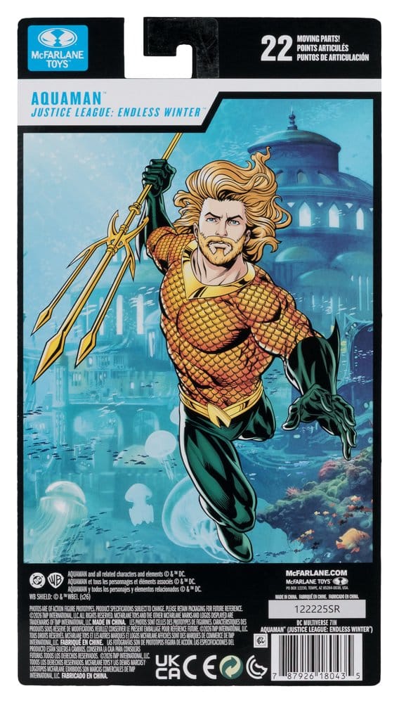 DC Multiverse Figura  Aquaman (Endless Winter) (Blister Card) 18 cm