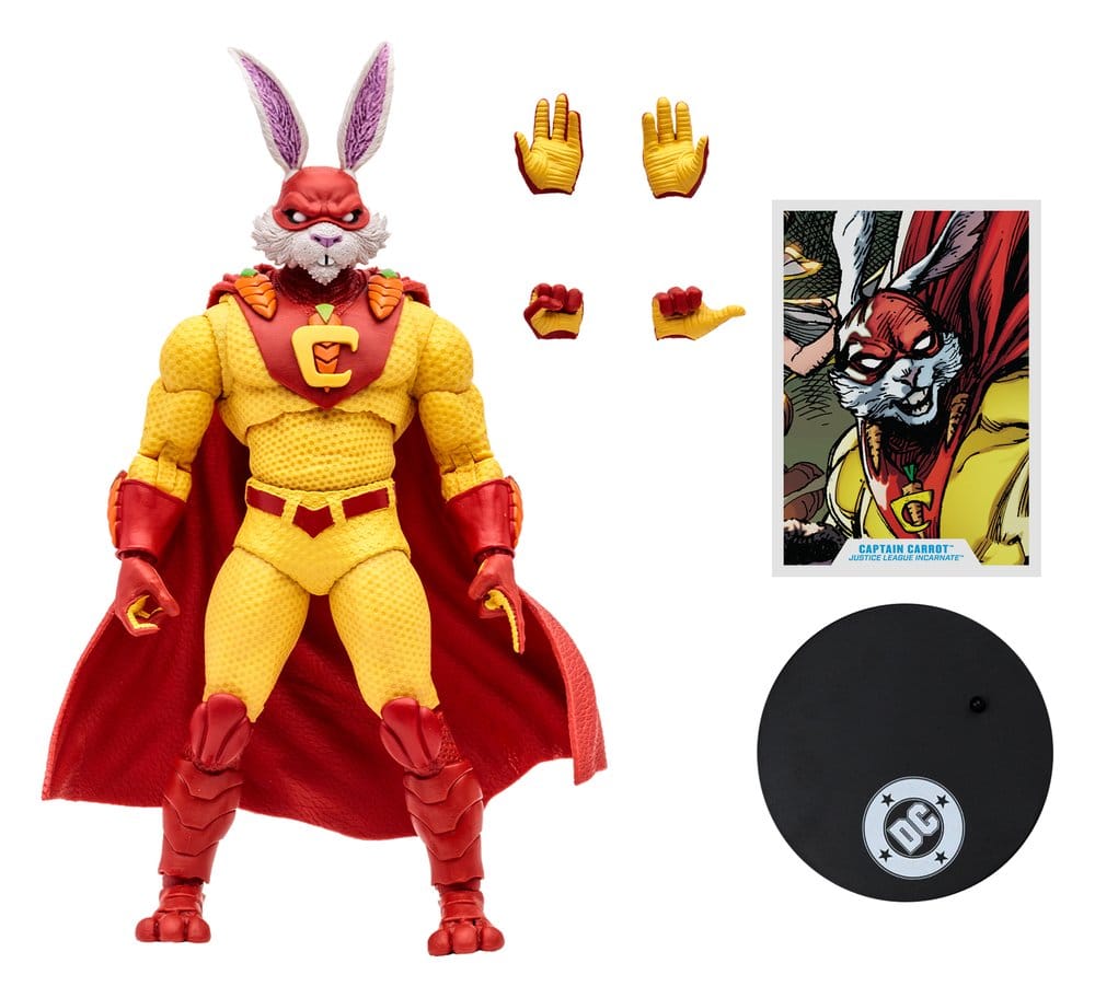 DC Multiverse McFarlane Vault Collection Figura Captain Carrot (Justice League Incarnate) 18 cm