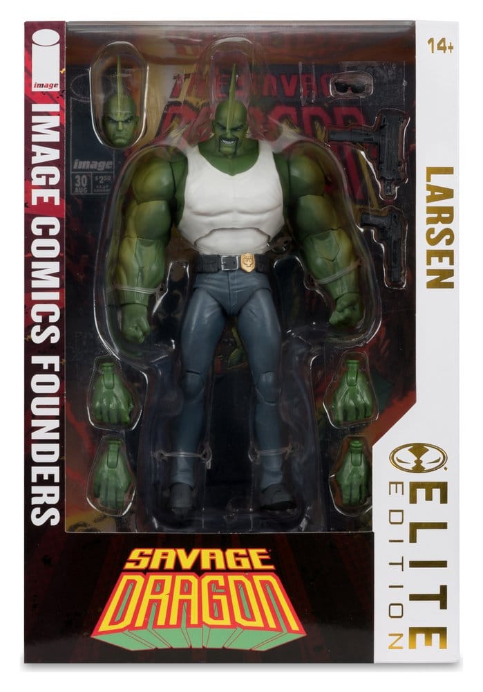 MCFARLANE ELITE EDITION  SAVAGE DRAGON  ACTION Figura