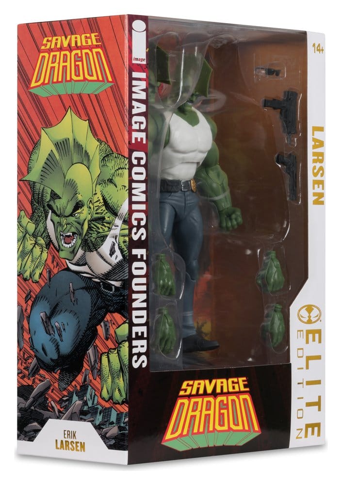 MCFARLANE ELITE EDITION  SAVAGE DRAGON  ACTION Figura