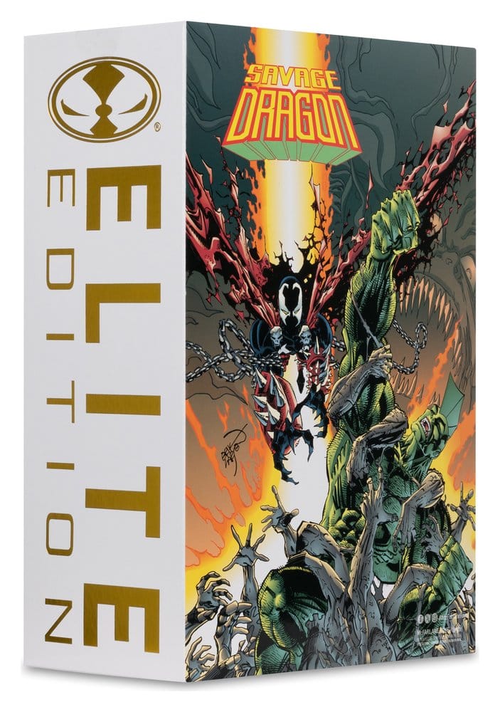 MCFARLANE ELITE EDITION  SAVAGE DRAGON  ACTION Figura