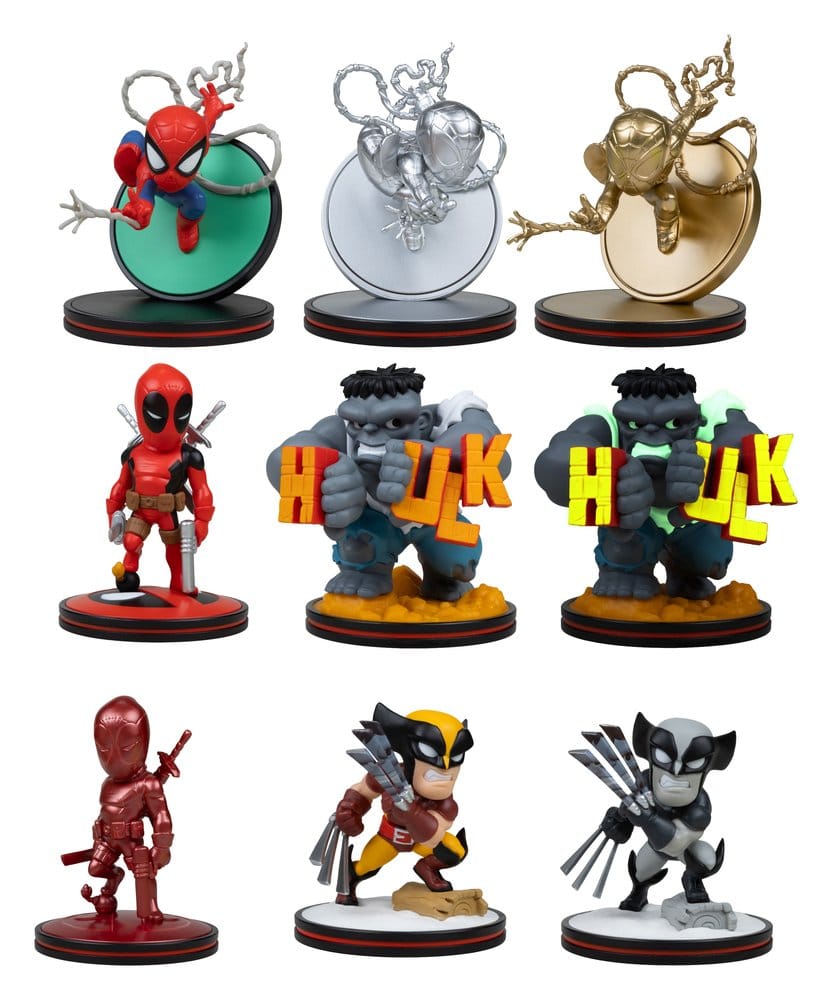 Marvel Q-fig Figuras Mini Surtido (10)