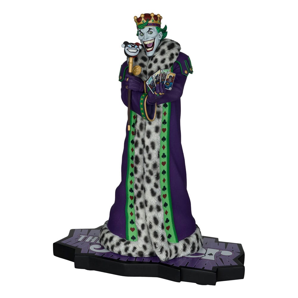 DC Direct Estatua 1/10 The Joker Purple Craze: The Joker by Ed McGuiness 19 cm Frikytopia