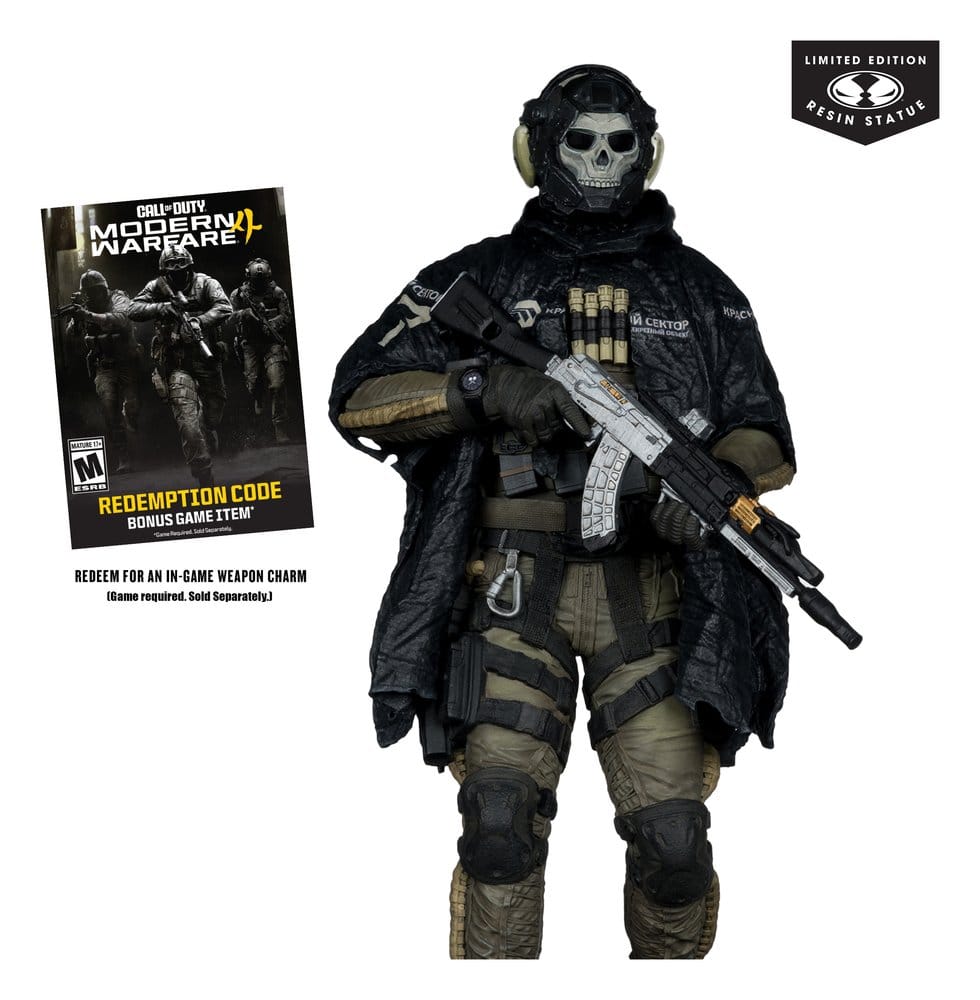 Call of Duty: Modern Warfare 4 Estatua 1/6 Ghost 32 cm