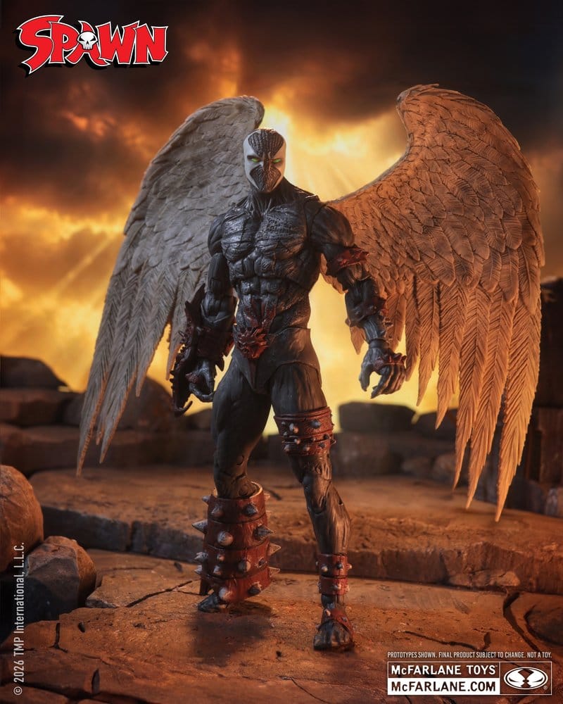 Spawn Toy Figura de Acción Wings of Redemption Spawn 23 cm