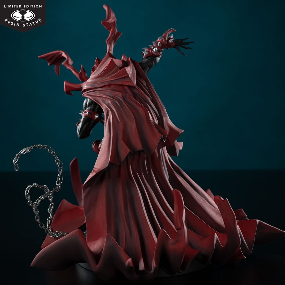 SPAWN BLACK WHITE & RED ALL OVER SPAWN BY GREG CAPULLO RESIN Estatua