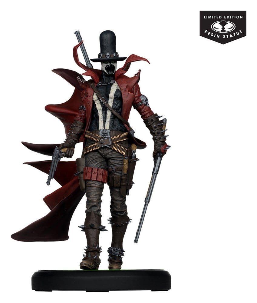 Spawn Black White &amp; Red All Over 1/10 Estatua Gunslinger Spawn by Todd McFarlane 23 cm